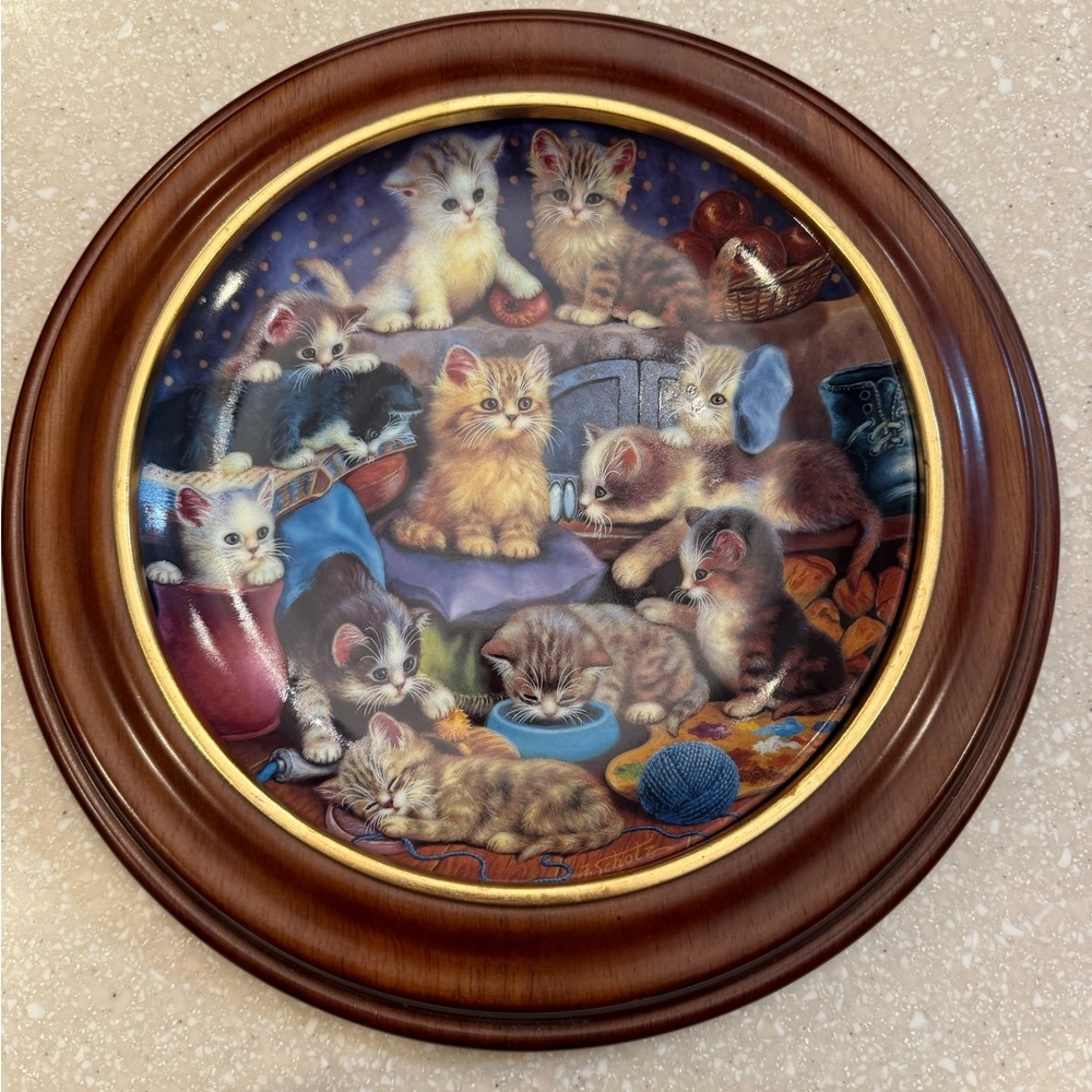 Litter Rascals Frisky Business plate